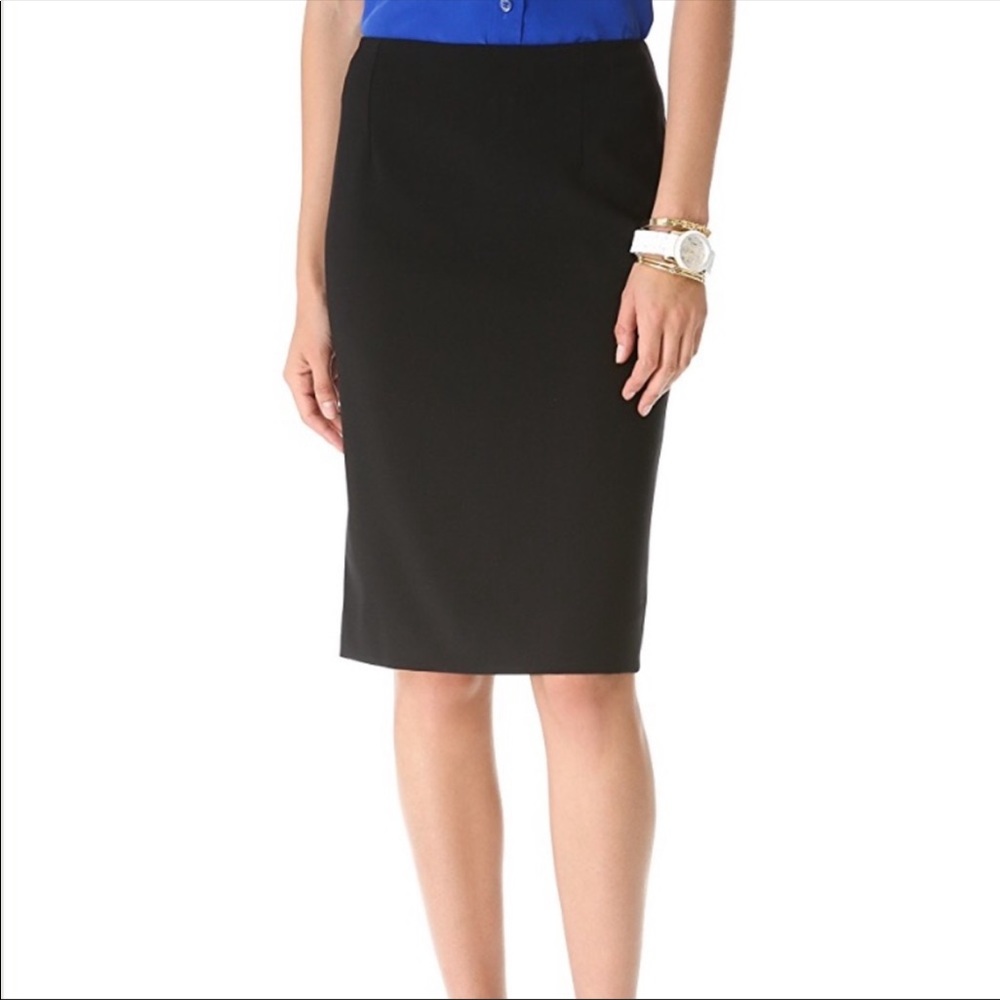 Theory Golda- Tailor Pencil Skirt- brown